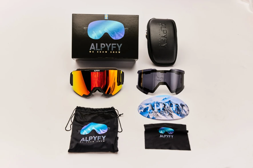 Bad Gastein skibriller pluspakke fra Alpyfy Goggles