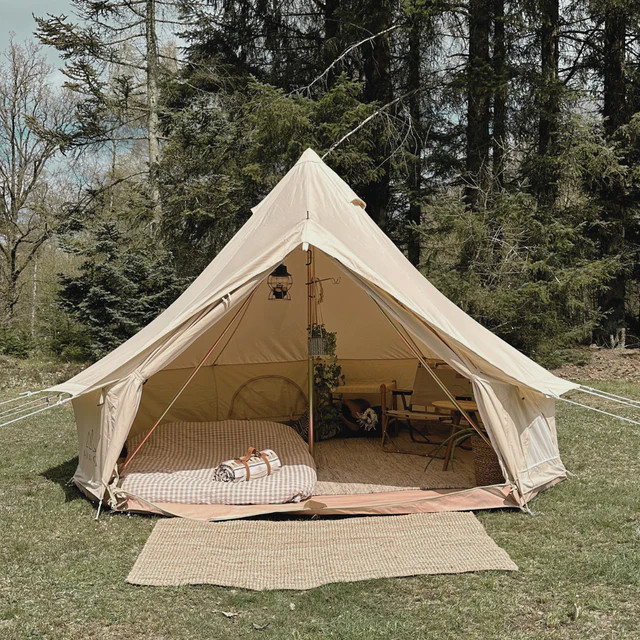 Amaroq glampingtelt i bomullsblanding